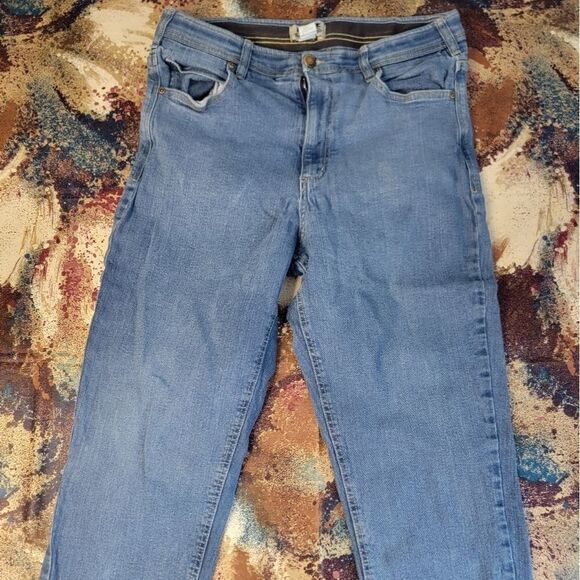 Duke Haband Mens Relaxed Fit Denim Blue Jeans Mens Size 36/XS - Picture 1 of 11